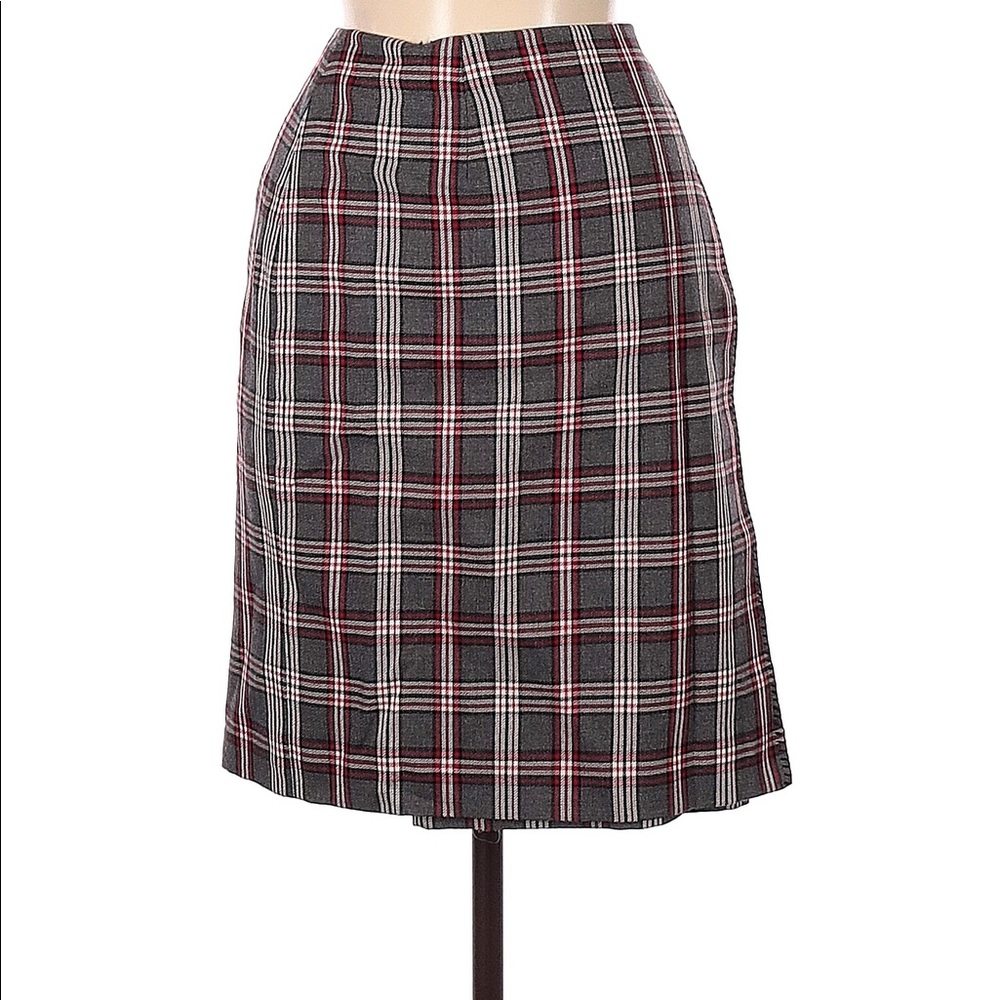 Charter Club plaid skirt
